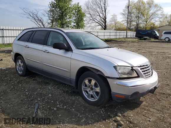 2006 Chrysler Pacifica Touring with VIN 2A8GF68406R825079, listed as a Copart auction lot 53496405 with 191,948 mi miles and Salvage title. Bid and sale history available at DreamBid. Image 4.