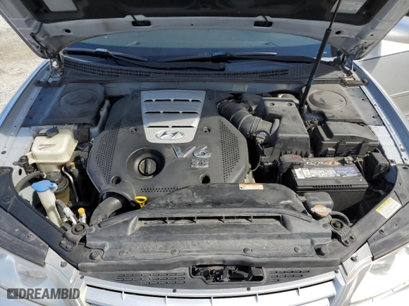 2007 Hyundai Azera GLS with VIN KMHFC46D47A242034, listed as a Copart auction lot 76703514 with 124,277 mi miles and Salvage Title. Bid and sale history available at carsss.com. Image 12.