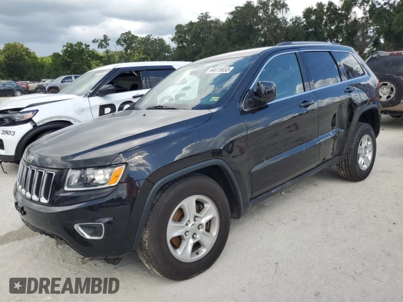 2016 Jeep Grand Cherokee Laredo with VIN 1C4RJFAG4GC343521, listed as a Copart auction lot 64619655 with 97,776 mi miles and Clean title. Bid and sale history available at DreamBid. Image 1.
