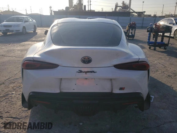 2021 Toyota Supra 3.0 with VIN WZ1DB0C03MW036292, listed as a Copart auction lot 42788405 with Not Provided miles and Salvage Title. Bid and sale history available at DreamBid. Image 6.