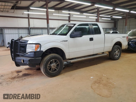 2013 Ford F-150 XL with VIN 1FTFX1EF9DFA16015, listed as a Copart auction lot 46990295 with 244,997 mi miles and Salvage Title. Bid and sale history available at carsss.com. Image 1.