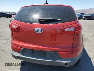 2012 Kia Sportage LX with VIN KNDPB3A25C7345952, listed as a Copart auction lot 57830015 with 101,757 mi miles and Salvage title. Bid and sale history available at DreamBid. Image 6.