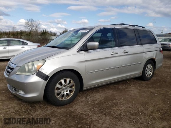 2006 Honda Odyssey TOURING with VIN 5FNRL38896B012054, listed as a Copart auction lot 52447985 with 180,221 mi miles and Salvage Title. Bid and sale history available at carsss.com. Image 1.