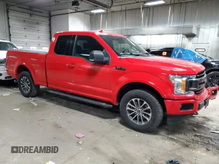 2018 Ford F-150 XL with VIN 1FTEX1EP7JKD20838, listed as a Copart auction lot 46983115 with 102,203 mi miles and Clean Title. Bid and sale history available at carsss.com. Image 4.