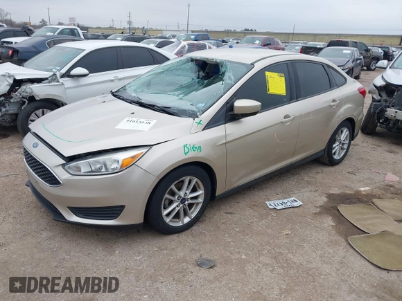 2018 Ford Focus SE with VIN 1FADP3F27JL295790, listed as a IAAI auction lot 41613228 with 158,783 mi miles. Bid and sale history available at carsss.com. Image 2.