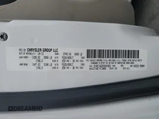 2014 Chrysler Town & Country Touring with VIN 2C4RC1BG2ER207825, listed as a Copart auction lot 46652755 with 157,709 mi miles and Salvage Title. Bid and sale history available at carsss.com. Image 14.