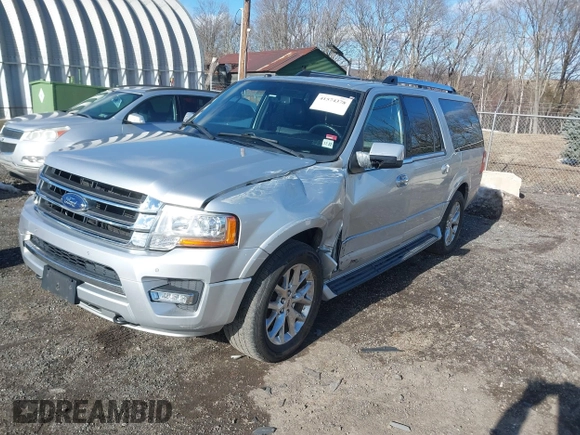 2017 Ford Expedition Max Limited z VIN 1FMJK2AT4HEA62126, wystawiony jako IAAI lot #41574378 z przebiegiem 169 880 mil mil oraz . Historia ofert i sprzedaży dostępna na DreamBid. Obrazek 17.