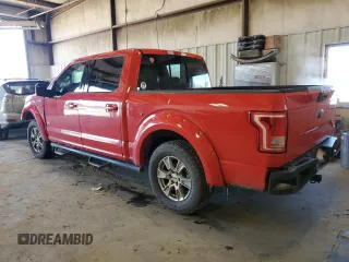 2015 Ford F-150 XL with VIN 1FTEW1CP0FFB78810, listed as a Copart auction lot 45676015 with 150,017 mi miles and Salvage Title. Bid and sale history available at carsss.com. Image 2.