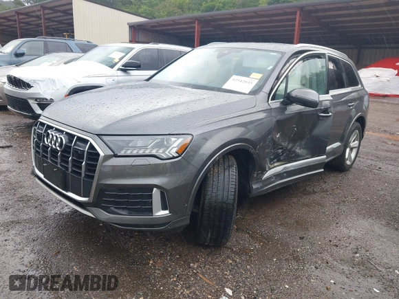 2024 Audi Q7 Premium Plus with VIN WA1LCBF72RD005639, listed as a IAAI auction lot 42542035 with Not provided miles and . Bid and sale history available at DreamBid. Image 18.