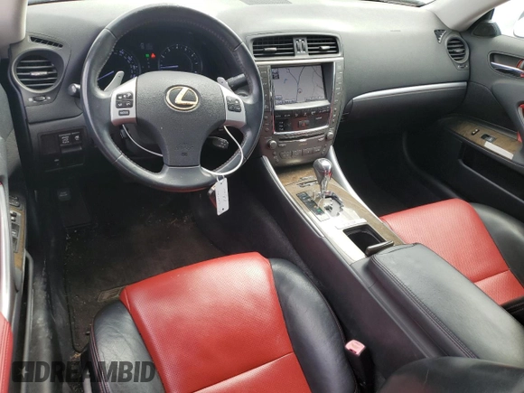 2011 Lexus IS 350 C z VIN JTHFE2C23B2506481, wystawiony jako Copart lot #56899655 z przebiegiem 123 716 mil mil oraz Szkoda całkowita • Salvage title. Historia ofert i sprzedaży dostępna na DreamBid. Obrazek 8.