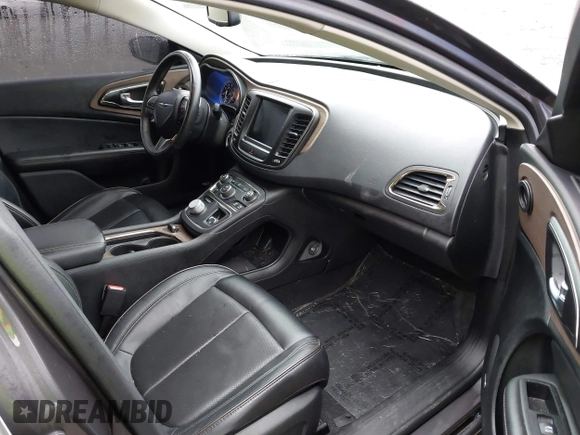 2015 Chrysler 200 C with VIN 1C3CCCCG0FN510010, listed as a IAAI auction lot 41636944 with 70,722 mi miles and . Bid and sale history available at DreamBid. Image 5.