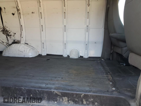 2011 Chevrolet Express Cargo with VIN 1GCWGFBA5B1173914, listed as a Copart auction lot 55336725 with 198,702 mi miles and Clean Title. Bid and sale history available at carsss.com. Image 10.