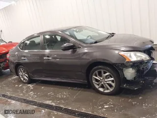 2013 Nissan Sentra SV with VIN 3N1AB7AP3DL651671, listed as a IAAI auction lot 41683700 with 179,843 mi miles. Bid and sale history available at carsss.com. Image 14.