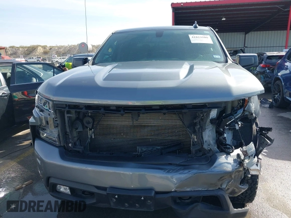 2021 Chevrolet Silverado 1500 RST with VIN 3GCUYEED1MG310291, listed as a IAAI auction lot 41823500 with 91,126 mi miles. Bid and sale history available at carsss.com. Image 12.