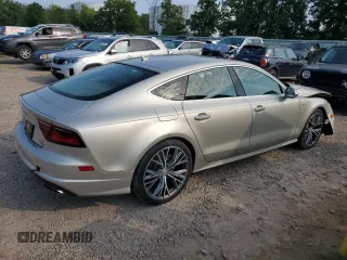 2017 Audi A7 Prestige with VIN WAU22AFC6HN012031, listed as a Copart auction lot 71198204 with 109,752 mi miles and Salvage Title. Bid and sale history available at carsss.com. Image 3.