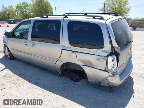 2005 Chevrolet Uplander LS z VIN 1GNDV23L05D254870, wystawiony jako IAAI lot #42221439 z przebiegiem 114 584 mil mil oraz . Historia ofert i sprzedaży dostępna na DreamBid. Obrazek 3.