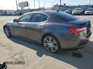 2016 Maserati Ghibli S Q4 z VIN ZAM57RTA8G1173582, wystawiony jako Copart lot #56072145 z przebiegiem Nie podano mil oraz Szkody całkowita. Historia ofert i sprzedaży dostępna na DreamBid. Obrazek 2.