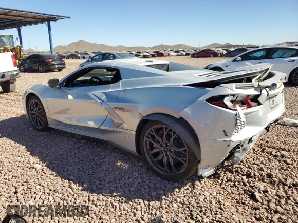 2024 Chevrolet Corvette 2LT z VIN 1G1YB3D42R5112349, wystawiony jako Copart lot #77678864 z przebiegiem 1 865 mil mil oraz Szkoda całkowita • Salvage title. Historia ofert i sprzedaży dostępna na DreamBid. Obrazek 2.
