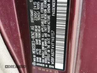 1997 Mercedes-Benz SL-Class with VIN WDBFA67F4VF148157, listed as a Copart auction lot 51943445 with Not Provided miles and Salvage Title. Bid and sale history available at carsss.com. Image 14.