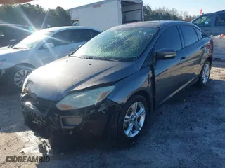 2014 Ford Focus SE with VIN 1FADP3F22EL203183, listed as a IAAI auction lot 41708698 with 139,194 mi miles. Bid and sale history available at carsss.com. Image 2.