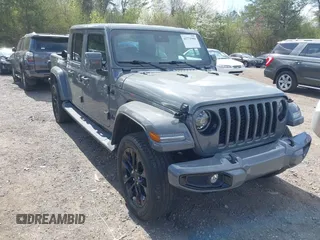 2022 Jeep Gladiator High Altitude with VIN 1C6HJTFG5NL114661, listed as a IAAI auction lot 41771986 with 42,696 mi miles and . Bid and sale history available at DreamBid. Image 1.