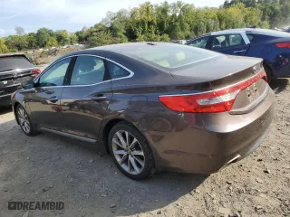 2015 Hyundai Azera with VIN KMHFG4JG5FA476297, listed as a Copart auction lot 72401584 with 61,484 mi miles and Salvage Title. Bid and sale history available at carsss.com. Image 2.