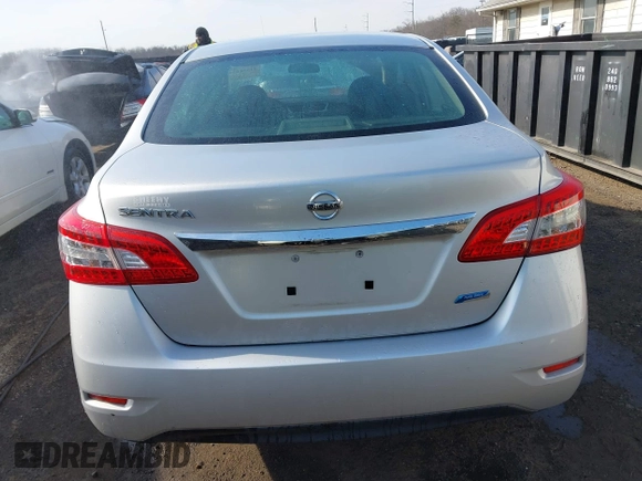 2014 Nissan Sentra S with VIN 3N1AB7APXEL680960, listed as a IAAI auction lot 41641025 with 94,467 mi miles and . Bid and sale history available at DreamBid. Image 17.