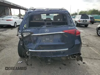 2021 Mercedes-Benz GLE 450 with VIN 4JGFB5KBXMA323998, listed as a Copart auction lot 54944405 with 62,836 mi miles and Salvage title. Bid and sale history available at DreamBid. Image 6.