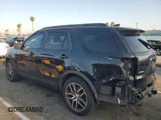 2017 Ford Explorer Sport с VIN 1FM5K8GT2HGE00414, выставлен на аукционе Copart как лот 64526204 с пробегом 69 300 миль миль и Списание • Salvage title. История ставок и продаж доступна на DreamBid. Изображение 2.