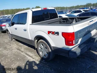 2018 Ford F-150 XL with VIN 1FTEW1EG7JFC09489, listed as a IAAI auction lot 41346016 with 129,436 mi miles. Bid and sale history available at carsss.com. Image 3.