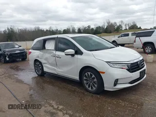 2022 Honda Odyssey EX-L with VIN 5FNRL6H76NB002248, listed as a IAAI auction lot 41818243 with 32,952 mi miles and . Bid and sale history available at DreamBid. Image 1.