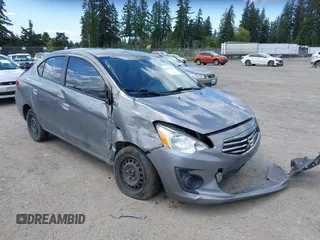 2017 Mitsubishi Mirage ES z VIN ML32F3FJ0HHF10277, wystawiony jako IAAI lot #42321135 z przebiegiem 83 323 mil mil oraz . Historia ofert i sprzedaży dostępna na DreamBid. Obrazek 1.