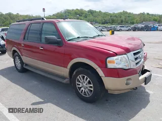 2014 Ford Expedition Max XLT z VIN 1FMJK1J53EEF38857, wystawiony jako IAAI lot #42108706 z przebiegiem 166 498 mil mil oraz . Historia ofert i sprzedaży dostępna na DreamBid. Obrazek 1.
