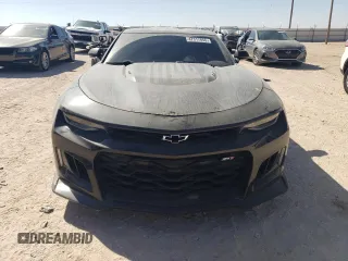 2018 Chevrolet Camaro ZL1 with VIN 1G1FJ1R61J0123661, listed as a Copart auction lot 47317855 with 36,043 mi miles and Salvage Title. Bid and sale history available at DreamBid. Image 5.