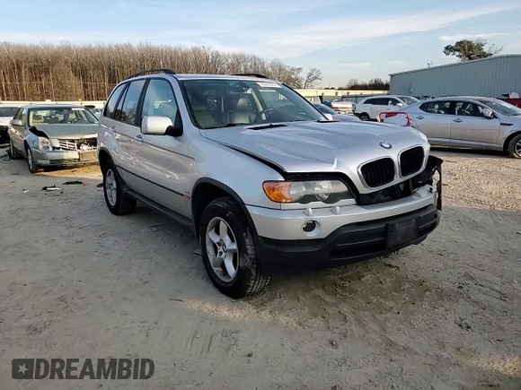 2002 BMW X5 3.0i with VIN 5UXFA53532LP56403, listed as a Copart auction lot 45882905 with 103,329 mi miles and Salvage Title. Bid and sale history available at carsss.com. Image 11.