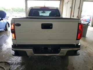 2021 Chevrolet Colorado 2WD Work Truck with VIN 1GCGSBEA2M1175856, listed as a Copart auction lot 55280735 with 93,946 mi miles and Clean title. Bid and sale history available at DreamBid. Image 6.