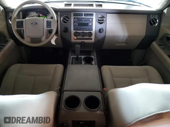 2010 Ford Expedition SSV with VIN 1FMJU1F53AEA00625, listed as a Copart auction lot 61420585 with 126,334 mi miles and Salvage title. Bid and sale history available at DreamBid. Image 8.