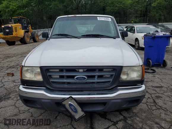 2001 Ford Ranger XL with VIN 1FTYR10C41PA68349, listed as a Copart auction lot 51712355 with 533,052 mi miles and Salvage title. Bid and sale history available at DreamBid. Image 5.