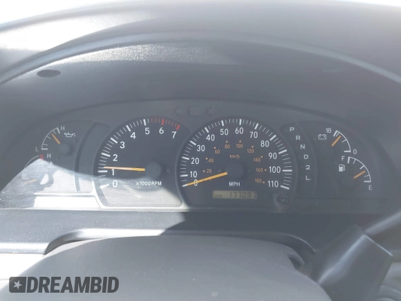 2001 Toyota Tundra SR5 with VIN 5TBRN341X1S166076, listed as a IAAI auction lot 41611961 with 177,097 mi miles and . Bid and sale history available at DreamBid. Image 7.