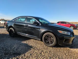 2015 Ford Police Interceptor with VIN 1FAHP2MT6FG144138, listed as a Copart auction lot 80991994 with 108,401 mi miles and Salvage title. Bid and sale history available at DreamBid. Image 4.