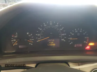 2000 Mercedes-Benz CLK with VIN WDBLK65G9YT034723, listed as a Copart auction lot 50038375 with 129,995 mi miles and Salvage Title. Bid and sale history available at carsss.com. Image 9.