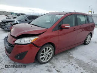 2014 Mazda 5 Grand Touring with VIN JM1CW2DL1E0170757, listed as a Copart auction lot 87508275 with 146,774 mi miles and Salvage Title. Bid and sale history available at DreamBid. Image 1.