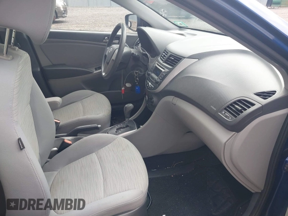 2017 Hyundai Accent SE with VIN KMHCT4AE9HU316275, listed as a IAAI auction lot 41942912 with 77,918 mi miles. Bid and sale history available at carsss.com. Image 5.