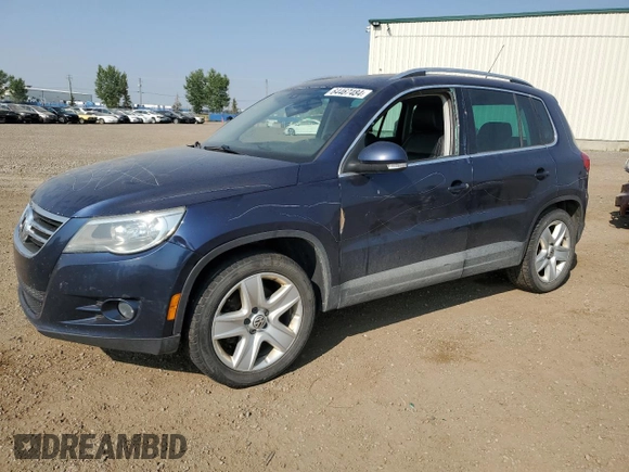 2011 Volkswagen Tiguan SEL with VIN WVGBV7AX1BW504132, listed as a Copart auction lot 64467484 with Not Provided miles and Salvage Title. Bid and sale history available at DreamBid. Image 1.