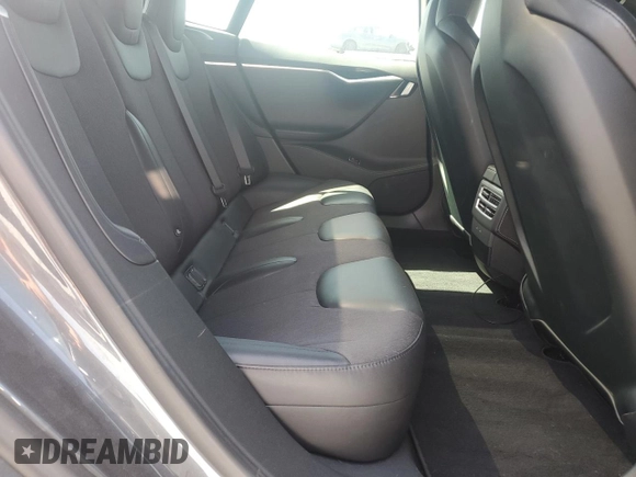 2016 Tesla Model S 90D with VIN 5YJSA1E27GF171698, listed as a Copart auction lot 49176205 with 107,913 mi miles and Salvage Title. Bid and sale history available at DreamBid. Image 12.