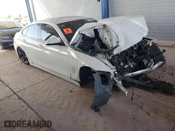 2020 BMW 4 Series 430i with VIN WBA4J1C06LCD72283, listed as a Copart auction lot 47252615 with Not provided miles and Salvage title. Bid and sale history available at DreamBid. Image 4.