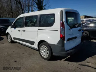 2018 Ford Transit Connect Wagon XL with VIN NM0GS9E72J1365534, listed as a Copart auction lot 41708605 with 58,807 mi miles and Salvage Title. Bid and sale history available at carsss.com. Image 2.