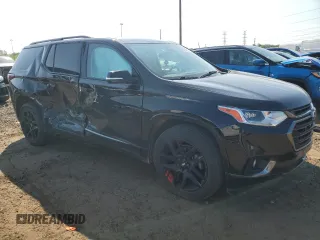 2019 Chevrolet Traverse Premier with VIN 1GNEVKKW3KJ270073, listed as a Copart auction lot 60314875 with 109,123 mi miles and Clean title. Bid and sale history available at DreamBid. Image 4.