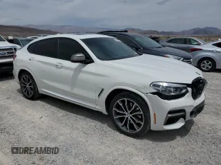 2019 BMW X4 M40i with VIN 5UXUJ5C53KLJ63373, listed as a Copart auction lot 54596963 with 39,245 mi miles. Bid and sale history available at carsss.com. Image 4.