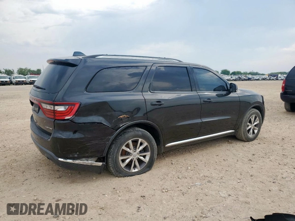 2016 Dodge Durango Limited с VIN 1C4RDHDG0GC360198, выставлен на аукционе Copart как лот 56259145 с пробегом 137 809 миль миль и Списание • Salvage title. История ставок и продаж доступна на DreamBid. Изображение 3.